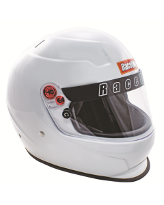 RaceQuip PRO20 Full Face Helmet - Gloss White Medium