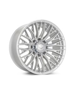 Vossen HFX-6 - 20X9.5 - 6X135 - ET15 - DEEP - 87.1 - GB - Silver Polished Wheel - HFX6-0F05