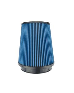 Injen NanoWeb Dry Air Filter 5.00in Inlet w/ShurLok 6.50in Base/ 5.00in Top w/ Barb Fitting - X-1099-BB