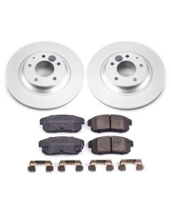 Power Stop 04-11 Mazda RX-8 Rear Z17 Evolution Geomet Coated Brake Kit - CRK3146