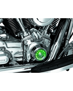 Chrome Tappet Block Accents for Twin Cam - Kuryakyn 8389