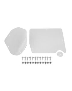BMR 15-20 Ford Mustang A/C & Heater Delete Panel (Aluminum) - Bare - ACD761
