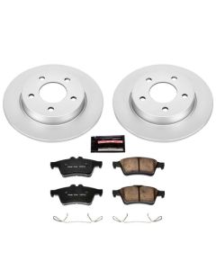 Power Stop 06-13 Mazda 3 Rear Z17 Evolution Geomet Coated Brake Kit - CRK123