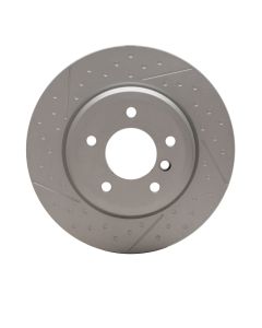 DFC 06-13 BMW 330i Rear GeoSPEC Coated Rotor - Dimpled and Slotted - 644-31118