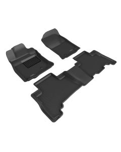 3D Maxpider 14-24 Toyota 4Runner 5-Seat Kagu Black R1 R2 - L1TY28501509