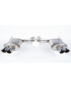 Roush 2015-2017 Ford Mustang 5.0L V8 Quad Tip Active-Ready Exhaust Kit (Requires 421926) - 421921