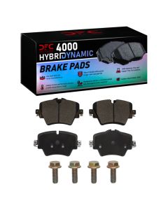 DFC 15-25 BMW 320I (Mexico) Front 4000 HybriDynamic Brake Pads and Hardware Kit - 4000-1892-01