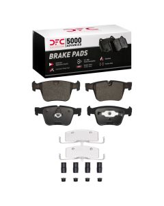 DFC 07-14 Mercedes-Benz R63 AMG Rear 5000 Advanced Low Metallic Brake Pads and Hardware Kit - 1551-1290-01
