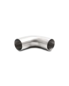 Vibrant 1.5in OD 2.75in Tangent Length T304 SS 90 Deg Mandrel Bend w/Extended Leg Length - 13342