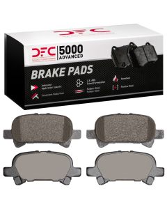 DFC 00-08 Toyota Avalon Rear 5000 Advanced Ceramic Brake Pads - 1551-0828-00