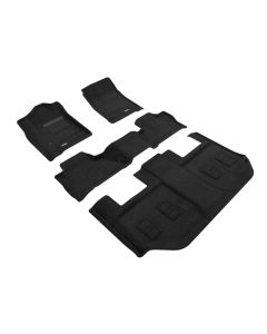 3D Maxpider 15-20 Chevrolet Suburban With Bucket 2Nd Row Elegant Black R1 R2 R3 - L1CH05804709
