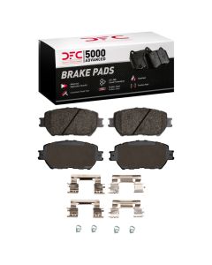 DFC 06-15 Lexus IS250 Front 5000 Advanced Ceramic Brake Pads and Hardware Kit - 1551-0908-02