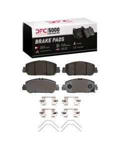 DFC 13-25 Honda Accord Coupe Front 5000 Advanced Ceramic Brake Pads and Hardware Kit - 1552-1654-01
