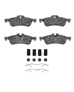 DFC 02-08 Mini Cooper (Excl Clubman) Rear Euro 5000 Ceramic Brake Pads and Hardware Kit - 1600-1060-01