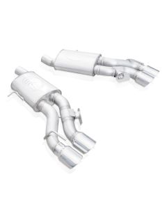Stainless Works 2016-18 Cadillac CTS-V Sedan Axleback System Dual-Mode Turbo Mufflers 4in Tips - CTSV16MKS-PC