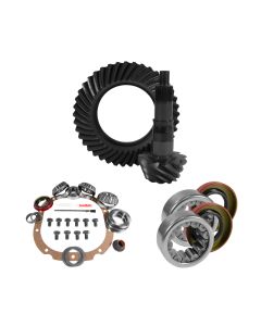 Yukon 8.8in Ford 4.11 Rear Ring & Pinion Install Kit 2.99in OD Axle Bearings and Seals - YGK2067
