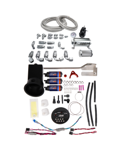 DeatschWerks 94-02 Nissan Silvia and Skyline X2 Surge Module with DW420 Pumps and PTFE Plumbing Kit - 9-421-625-7022
