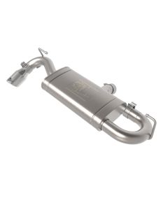 aFe Ford Bronco Sport 21-22 L3-1.5L (t)/L4-2.0L (t) Vulcan Axle-Back Exhaust System- Polished Tips - 49-33141-P