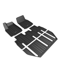 3D Maxpider 22-24 Tesla Model X 7-Seat Elitect Black R1 R2 R3 - E1TL04801809