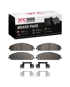 DFC 07-23 Chrysler 300 Front 5000 Advanced Ceramic Brake Pads and Hardware Kit - 1551-1058-02