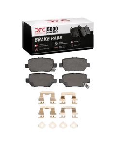 DFC 05-12 Acura RL Rear 5000 Advanced Ceramic Brake Pads and Hardware Kit - 1551-1090-01