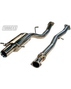 Turbo XS 02-07 WRX-STi Catback Exhaust Polished Tips - WS02-CBE