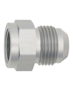 DeatschWerks 8AN Female Flare to 10AN Male Flare Expander - Anodized DW Titanium - 6-02-0223