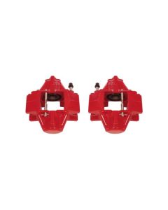 Power Stop 98-05 Lexus GS300 Rear Red Calipers w/o Brackets - Pair - S2840