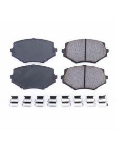 Power Stop 94-97 Mazda Miata Front Z17 Evolution Ceramic Brake Pads w/Hardware - 17-635