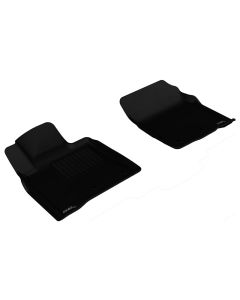 3D MAXpider 2008-2011 Lexus/Toyota LX/Land Cruiser Kagu 1st Row Floormat - Black - L1LX03711509