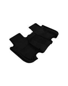 3D MAXpider 2009-2013 Honda Fit Kagu 2nd Row Floormats - Black - L1HD04221509