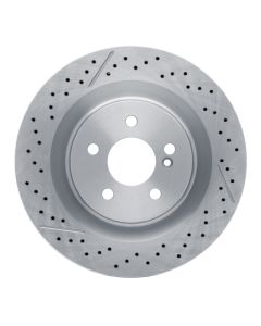 DFC 05-11 Mercedes-Benz SLK55 AMG Rear Drilled and Slotted Brake Rotor - 630-63068