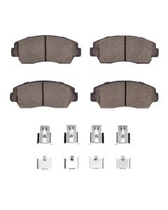 DFC 86-93 Mazda B2000 Front 5000 Advanced Semi Metallic Brake Pads and Hardware Kit - 1551-0574-01