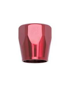 Russell Performance 2-Piece -8 AN Full Flow Swivel Hose End Sockets (Qty 2) - Polished and Red - 615530