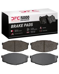 DFC 81-95 Toyota Pickup Front 5000 Advanced Ceramic Brake Pads - 1551-0207-00