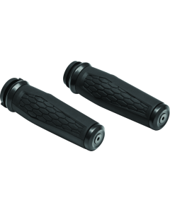 Kuryakyn Hex Grips Black - Throttle-By-Wire 5923