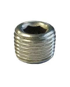 Torque Solution Stainless Steel 1/8 in NPT Plug: Universal Single Plug - TS-NPT-18.1