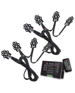 Oracle 21-22 Nissan Titan RGB+W Headlight DRL Upgrade - ColorSHIFT w/ 2.0 Controller - 1463-333