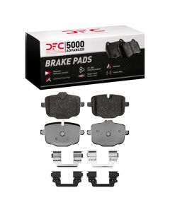 DFC 12-19 BMW M6 Rear 5000 Advanced Low Metallic Brake Pads and Hardware Kit - 1552-1469-01