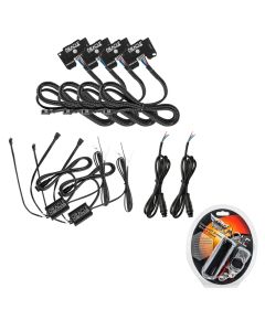 Oracle Jeep Wrangler JL/Gladiator JT RGB+W Headlight DRL Upgrade Kit - ColorSHIFT - 1346-330