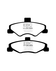 High-Performance EBC Yellowstuff Rear Brake Pads
