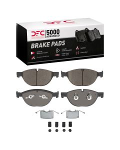 DFC 10-24 Jaguar XJ Front 5000 Advanced Low Metallic Brake Pads and Hardware Kit - 1551-1448-01