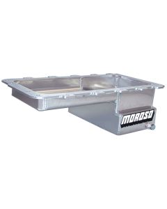 Moroso Ford 5.4 Lightning (w/Rear Sump) Drag Race Baffled Wet Sump 7qt 6.5in Aluminum Oil Pan - 20554