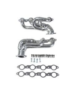 BBK 10-15 Camaro LS3 L99 Shorty Tuned Length Exhaust Headers - 1-3/4 Silver Ceramic - 40200