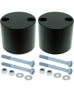 RockJock JK Bump Stop Kit Rear w/ Billet Aluminum Spacers Urethane RockJock Bump Stops Hardware - CE-9807RBSK