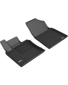 3D MAXpider 2019-2020 Toyota Avalon Kagu 1st Row Floormat - Black - L1TY24511509