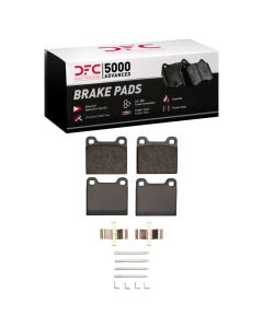 DFC 69-83 Porsche 912/911 Rear 5000 Advanced Low Metallic Brake Pads and Hardware Kit - 1551-0031-01