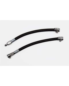 Goodridge HD Crossover Lines w/Black Hose - HDFL002