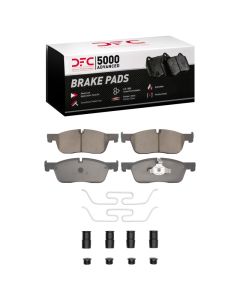 DFC 17-20 Jaguar XE Front 5000 Advanced Ceramic Brake Pads and Hardware Kit - 1551-1838-11