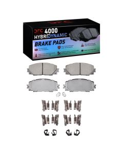DFC 06-19 Scion IQ Front 4000 HybriDynamic Brake Pads and Hardware Kit - 4000-1184-01